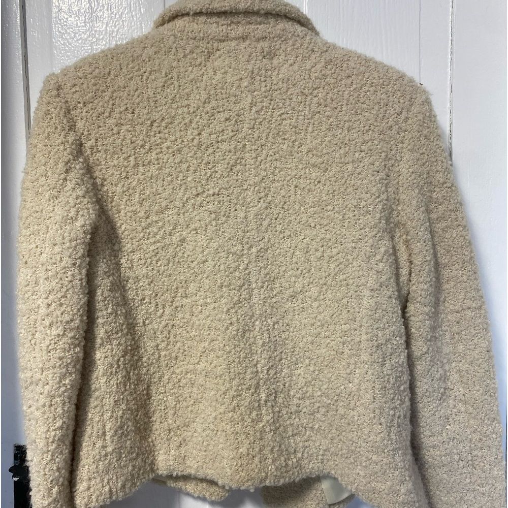 Peruvian Link Alpaca Collection butter yellow one button blazer size medium - Picture 2 of 9